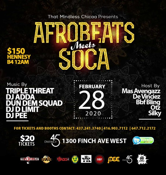Afrobeats meets Soca